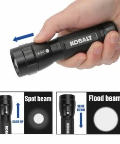 Kobalt Flashlights 300-Lumen LED Flashlight (Battery Included) -Kobalt Sales Store 15518069