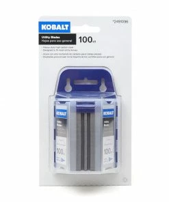 Kobalt Replacement Utility Blades Carbon Steel Utility Razor Blade(100-Pack)