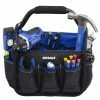 Kobalt Tool Bags Blue Black Polyester 12-in Tool Tote