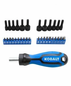 Kobalt Mechanics Tool Sets 118-Piece Standard (SAE) and Metric Combination Polished Chrome Mechanics Tool Set (3/8-in;) -Kobalt Sales Store 16006942
