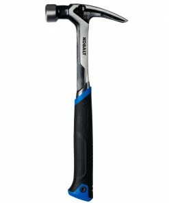 Kobalt Hammers 20-oz Smooth Face Steel Head Steel Claw Hammer