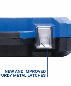 Kobalt Mechanics Tool Sets 118-Piece Standard (SAE) and Metric Combination Polished Chrome Mechanics Tool Set (3/8-in;) -Kobalt Sales Store 16289496