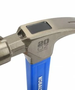 Kobalt Hammers 20-oz Smooth Face Steel Head Fiberglass Claw Hammer -Kobalt Sales Store 16512866 scaled