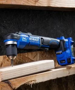 Kobalt Drills 24-volt Max 3/8-in Brushless Right Angle Cordless Drill -Kobalt Sales Store 16680286