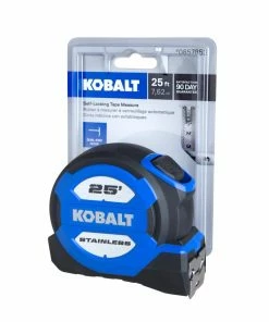 Kobalt Tape measures 25-ft Auto Lock Tape Measure -Kobalt Sales Store 16732142