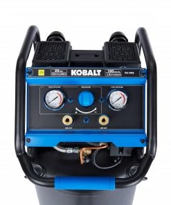 Kobalt Air Compressors Quiet Tech 26-Gallon Single Stage Portable Corded Electric Vertical Air Compressor -Kobalt Sales Store 16863448