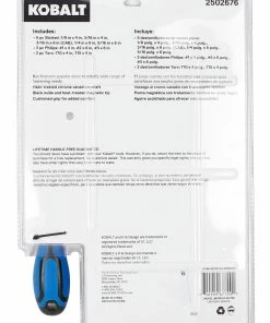 Kobalt Screwdrivers 10-Piece Plastic Handle Magnetic Set Screwdriver Set -Kobalt Sales Store 17117347