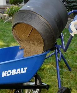 Kobalt Cement Mixers 4-cu ft-cu ft 0.5-HP Cement Mixer -Kobalt Sales Store 17584967