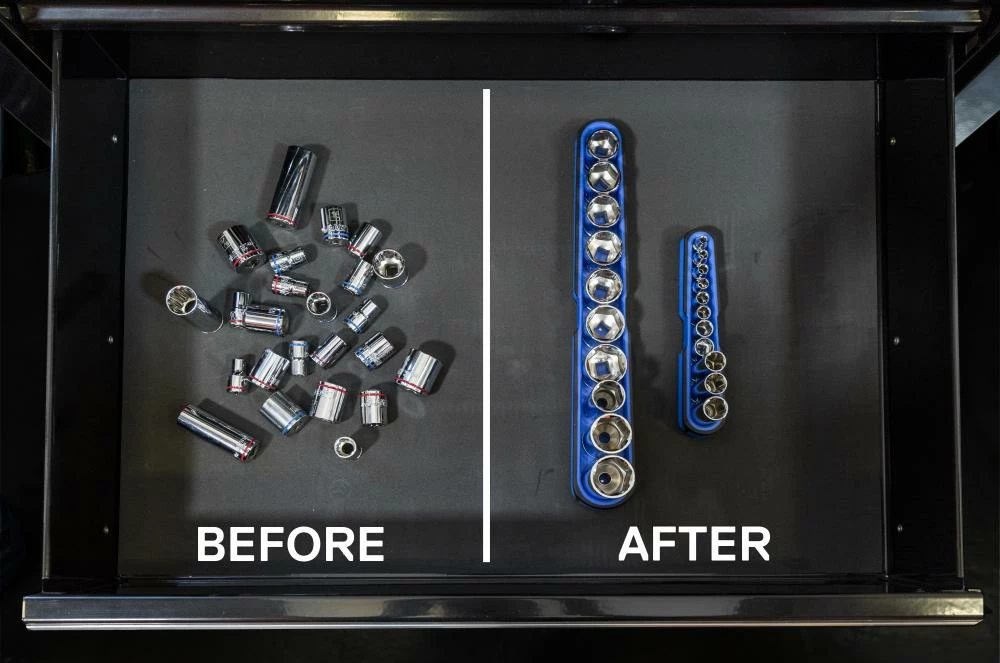 Kobalt Tool Storage Accessories Rubber-coated, Magnetic Steel 6-in and 12-in Magnetic Accessory 12 Kobalt Tool Storage Accessories Rubber-coated, Magnetic Steel 6-in and 12-in Magnetic Accessory - Image 12