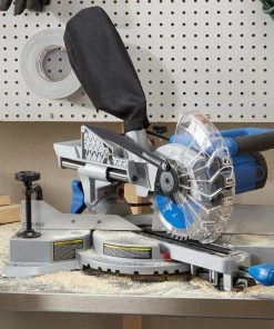 Kobalt Miter Saws Compact sliding 7-1/4-in 10 Amps Single Bevel Sliding Compound Corded Miter Saw -Kobalt Sales Store 17754774