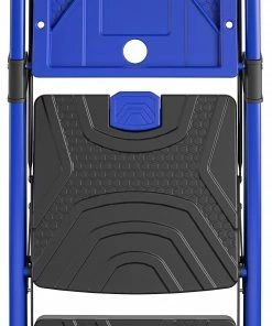 Kobalt Step Stools 3-Step 300-lb Capacity Black Steel Foldable Step Stool -Kobalt Sales Store 17788343