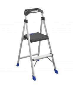 Kobalt Step Stools 2-Step 250-lb Capacity Aluminum Foldable Step Stool -Kobalt Sales Store 17788434