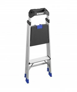 Kobalt Step Stools 2-Step 250-lb Capacity Aluminum Foldable Step Stool -Kobalt Sales Store 17788436