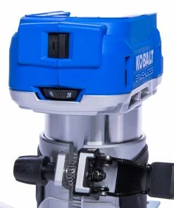 Kobalt Routers 24V MAX 1/4-in-Amp Variable Speed Brushless Trim Cordless Router (Tool Only) -Kobalt Sales Store 17869096