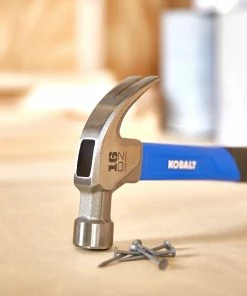 Kobalt Hammers 16-oz Smoothed Face Steel Head Fiberglass Claw Hammer 14 Kobalt Hammers 16-oz Smoothed Face Steel Head Fiberglass Claw Hammer -Kobalt Sales Store 18386286