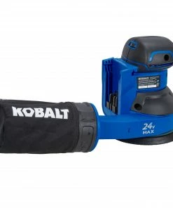 Kobalt Power Sanders Brushless 24-Volt Brushless Cordless Random Orbital Sander with Dust Management -Kobalt Sales Store 40321874