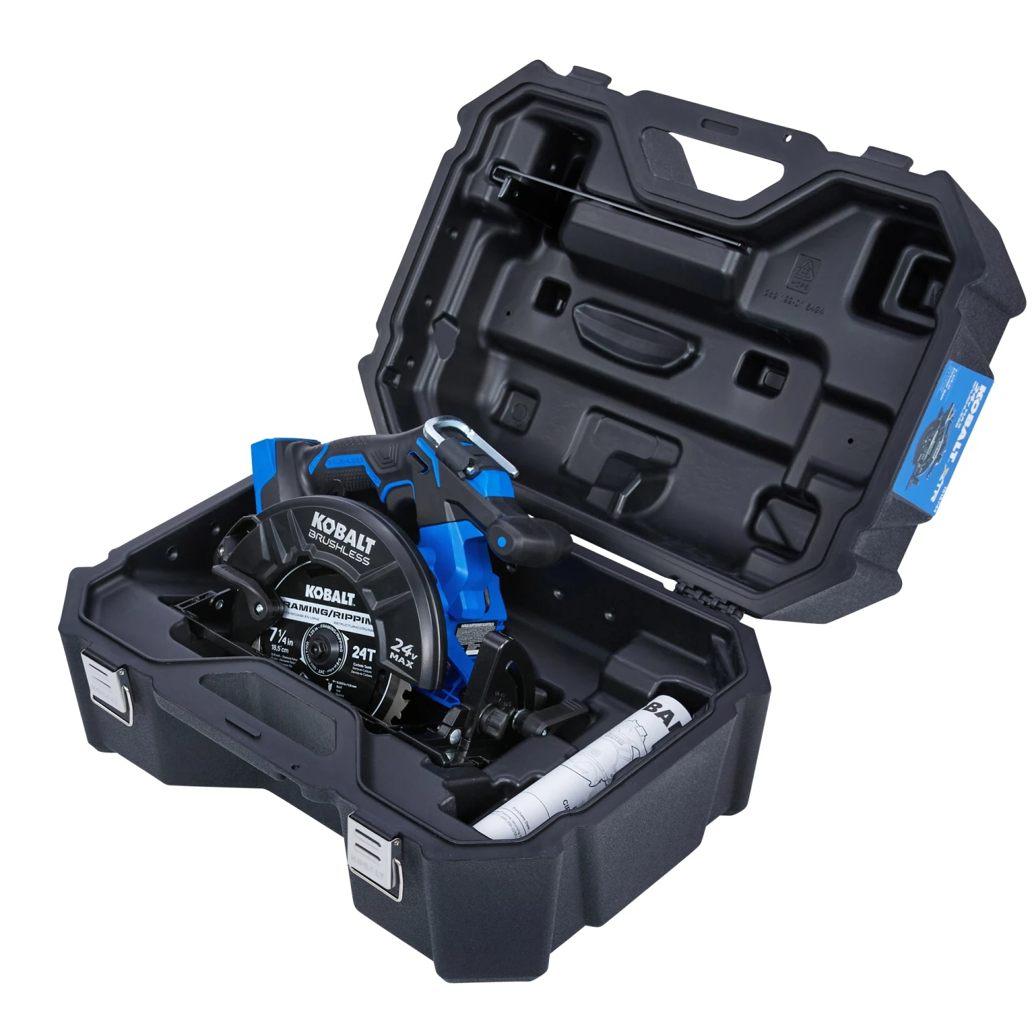 Kobalt Circular Saws 24-Volt XTR 7-1/4-in Brushless Cordless Circular Saw 9 Kobalt Circular Saws 24-Volt XTR 7-1/4-in Brushless Cordless Circular Saw - Image 9