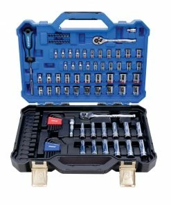 Kobalt Mechanics Tool Sets Centennial 100-Piece Standard (SAE) and Metric Combination Polished Chrome Mechanics Tool Set (1/4-in; 3/8-in) 19 Kobalt Mechanics Tool Sets Centennial 100-Piece Standard (SAE) and Metric Combination Polished Chrome Mechanics Tool Set (1/4-in; 3/8-in) -Kobalt Sales Store 40333068 scaled