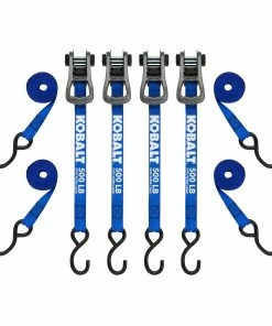 Kobalt Tie Downs 4-Pack x Tie Down Tie Down (500-lb Work Capacity) -Kobalt Sales Store 40596332 scaled
