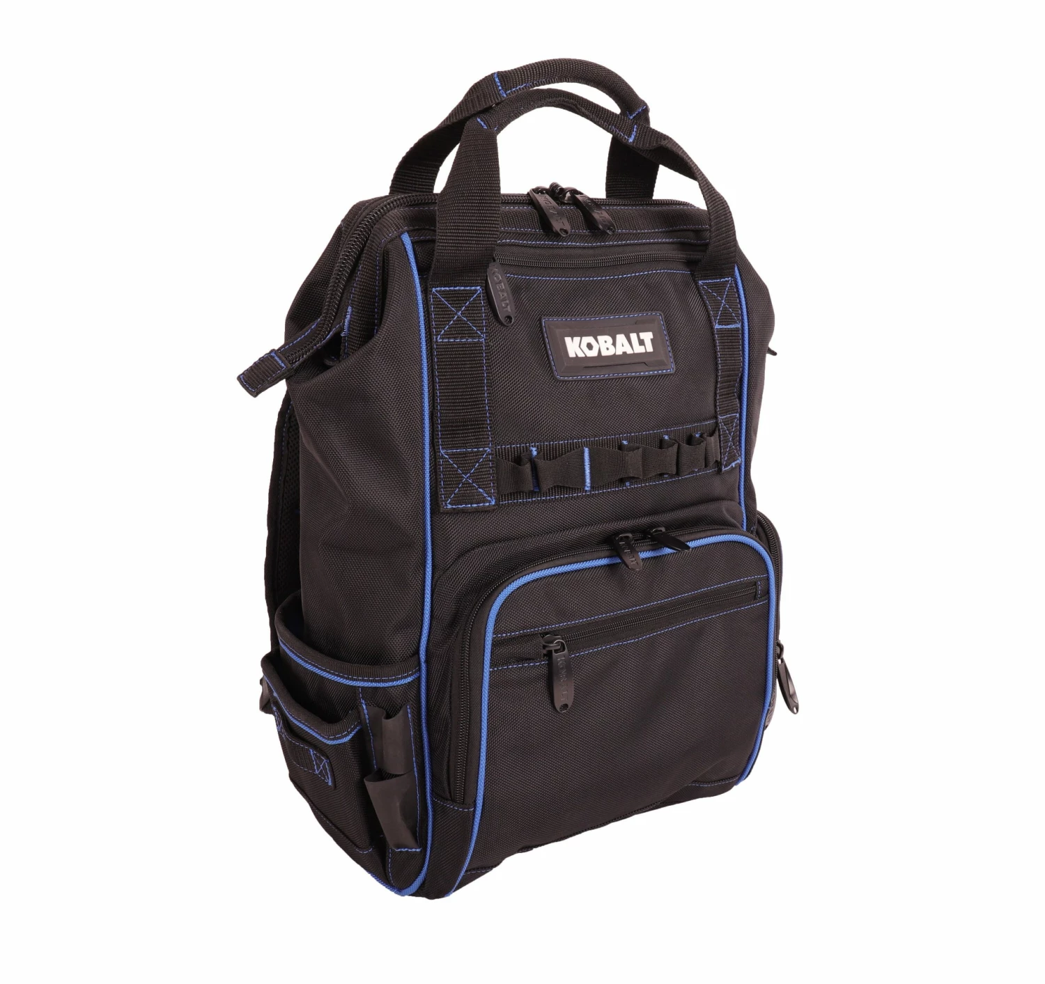 Kobalt Tool Bags Blue Black Polyester 11.5-in Backpack 3 Kobalt Tool Bags Blue Black Polyester 11.5-in Backpack - Image 3
