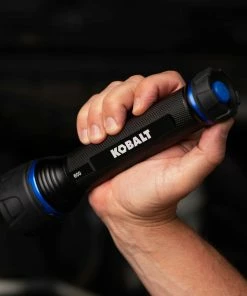 Kobalt Flashlights Virtually Indestructible Waterproof 600-Lumen LED Flashlight (Battery Included) -Kobalt Sales Store 40778318 scaled