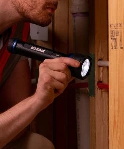 Kobalt Flashlights Virtually Indestructible Waterproof 600-Lumen LED Flashlight (Battery Included) -Kobalt Sales Store 40778321 scaled