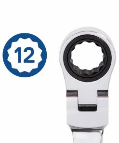 Kobalt Ratchet Wrenches & Sets 8-Piece Set 12-Point Standard (SAE) Flexible Head Ratchet Wrench Set -Kobalt Sales Store 40902043