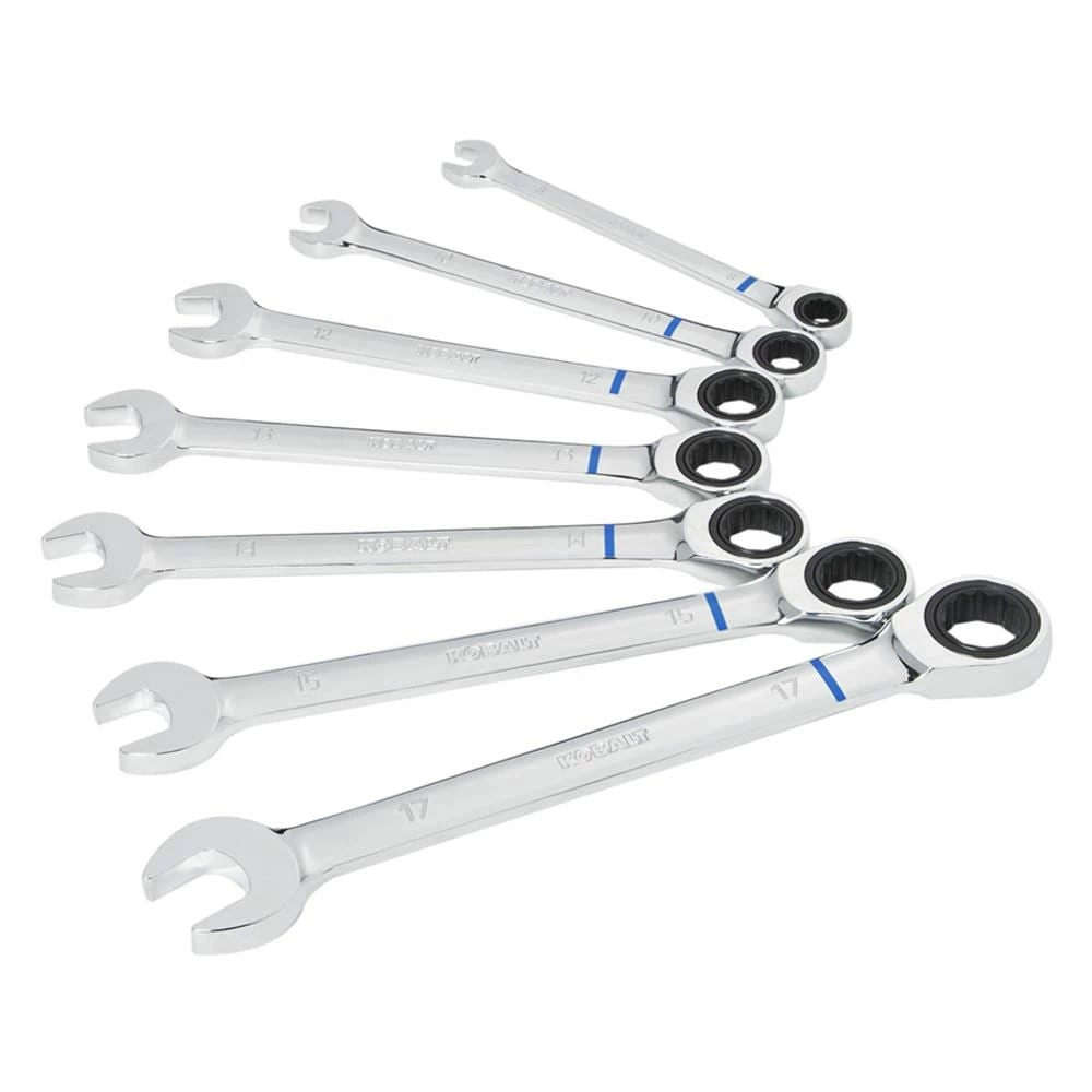 Kobalt Ratchet Wrenches & Sets 7-Piece Set 12-Point Metric Ratchet Wrench Set 1 Kobalt Ratchet Wrenches & Sets 7-Piece Set 12-Point Metric Ratchet Wrench Set