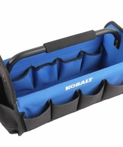Kobalt Tool Bags Blue, Black Polyester 16-in -Kobalt Sales Store 40948786