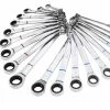 Kobalt Ratchet Wrenches & Sets 20-Piece Set 12-Point Standard (SAE) and Metric Combination Ratchet Wrench Set