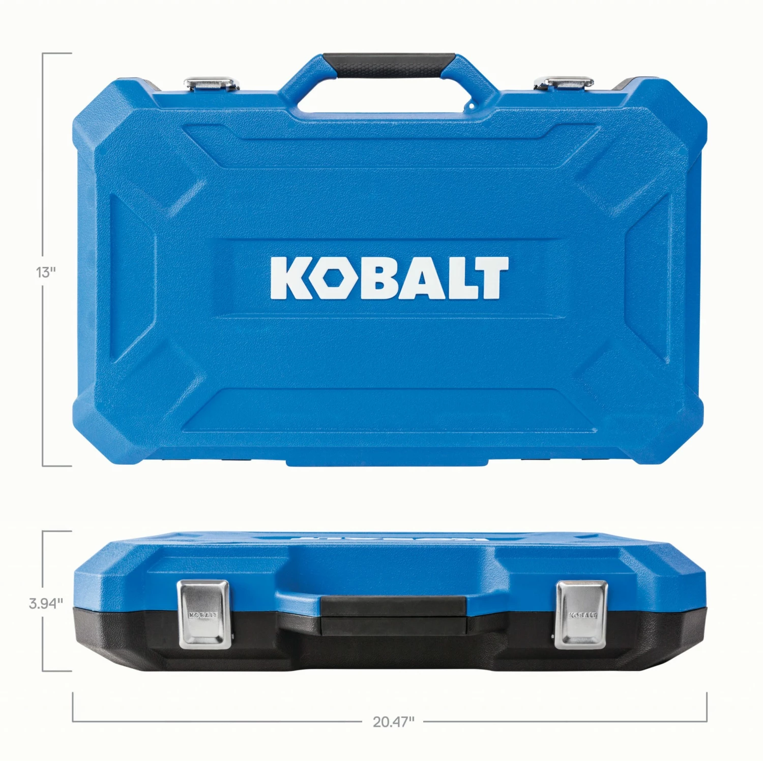 Kobalt Mechanics Tool Sets 154-Piece Standard (SAE) and Metric Combination Polished Chrome Mechanics Tool Set (1/4-in; 3/8-in) 11 Kobalt Mechanics Tool Sets 154-Piece Standard (SAE) and Metric Combination Polished Chrome Mechanics Tool Set (1/4-in; 3/8-in) - Image 11
