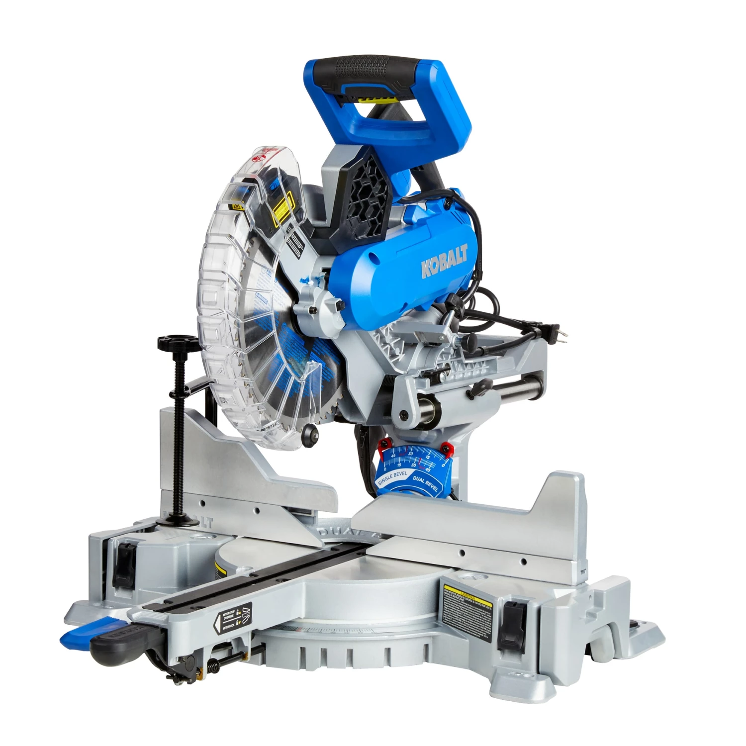 Kobalt Miter Saws 10-in 15 Amps Dual Bevel Sliding Compound Corded Miter Saw 3 Kobalt Miter Saws 10-in 15 Amps Dual Bevel Sliding Compound Corded Miter Saw - Image 3