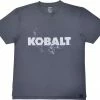 Kobalt Work Shirts Men's Large Textured Cotton Short sleeve Graphic T-shirt Work Shirt
