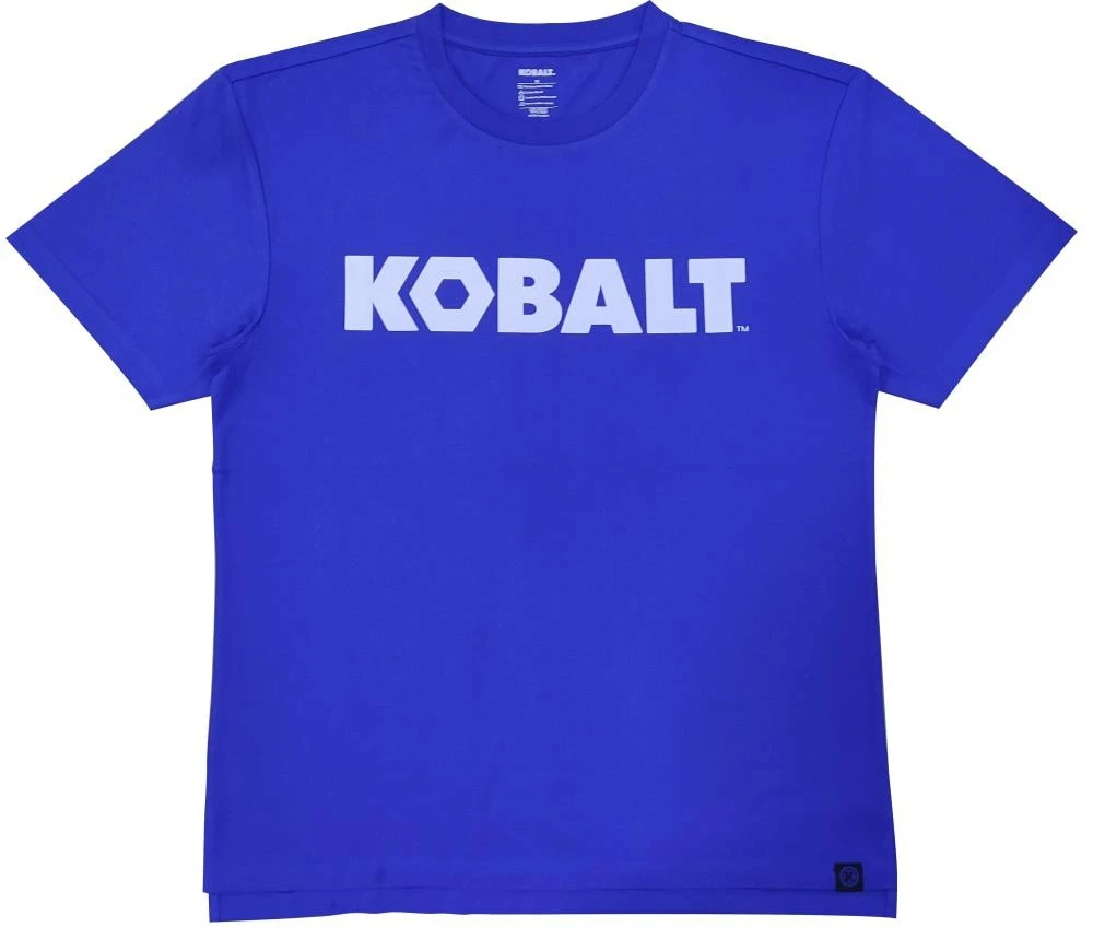 Kobalt Work Shirts Men's XX-Large Textured Cotton Short sleeve Graphic T-shirt Work Shirt 1 Kobalt Work Shirts Men's XX-Large Textured Cotton Short sleeve Graphic T-shirt Work Shirt