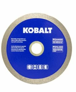 Kobalt Diamond Saw Blades 4-in Glass Tile Diamond Blade -Kobalt Sales Store 42129197