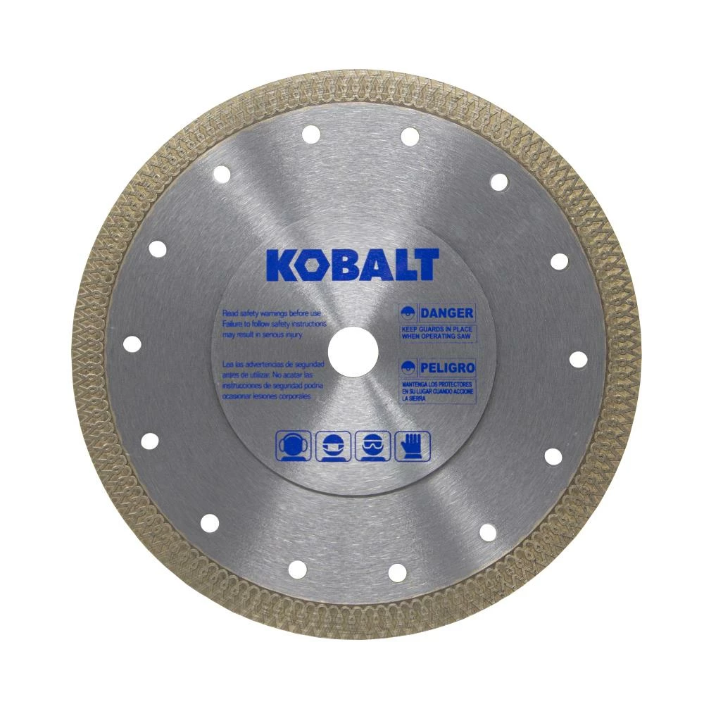 Kobalt Diamond Saw Blades 7-in Turbo Mesh Diamond Tile Saw Blade 3 Kobalt Diamond Saw Blades 7-in Turbo Mesh Diamond Tile Saw Blade - Image 3
