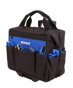 Kobalt Tool Bags Blue Black Polyester 14-in Rolling Tool Bag -Kobalt Sales Store 42143578 scaled