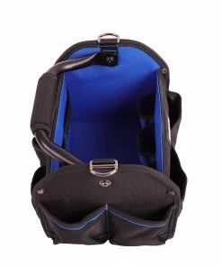 Kobalt Tool Bags Blue Black Polyester 12-in Tool Tote -Kobalt Sales Store 42143653 scaled