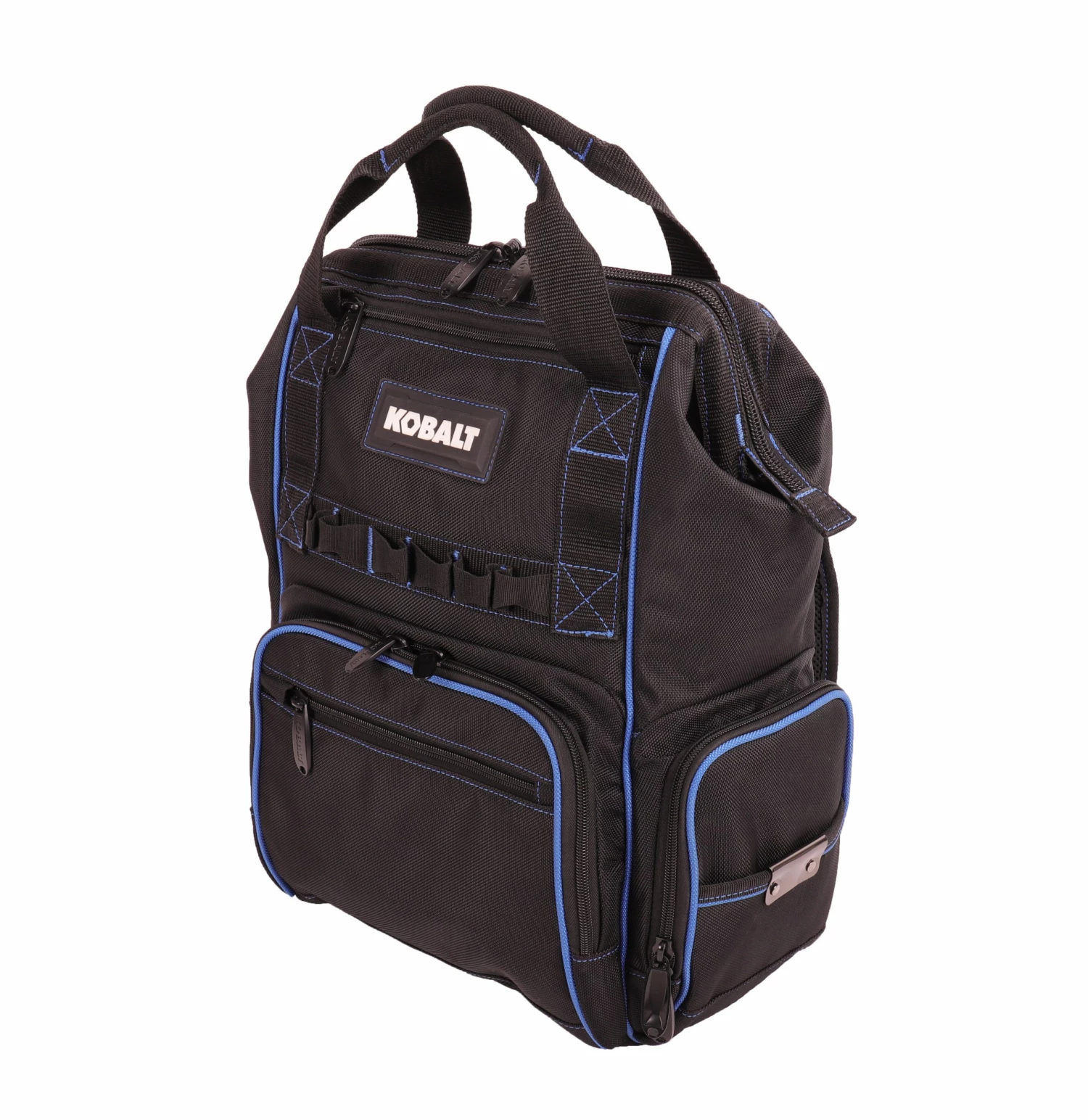 Kobalt Tool Bags Blue Black Polyester 11.5-in Backpack 4 Kobalt Tool Bags Blue Black Polyester 11.5-in Backpack - Image 4