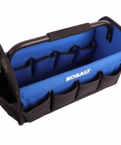 Kobalt Tool Bags Blue, Black Polyester 16-in Tool Tote 8 Kobalt Tool Bags Blue, Black Polyester 16-in Tool Tote -Kobalt Sales Store 42144694 scaled
