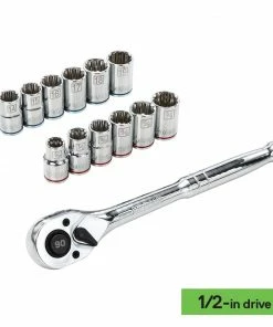 Kobalt Mechanics Tool Sets 154-Piece Standard (SAE) and Metric Combination Polished Chrome Mechanics Tool Set (1/4-in; 3/8-in) 26 Kobalt Mechanics Tool Sets 154-Piece Standard (SAE) and Metric Combination Polished Chrome Mechanics Tool Set (1/4-in; 3/8-in) -Kobalt Sales Store 42182654