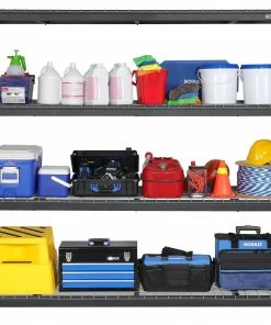 Kobalt Freestanding Shelving Units 84-in W x 24-in D x 84-in H 4-Tier Heavy Duty Steel Utility Shelving Unit -Kobalt Sales Store 42193288 scaled