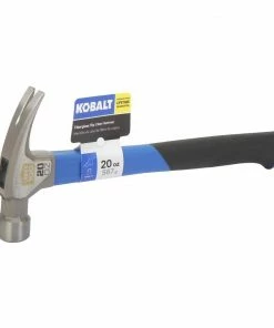 Kobalt Hammers 100-year anniversary 20-oz Smooth Face Steel Head Fiberglass Claw Hammer -Kobalt Sales Store 42213090