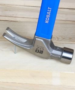 Kobalt Hammers 20-oz Smooth Face Steel Head Fiberglass Claw Hammer -Kobalt Sales Store 42367950 scaled