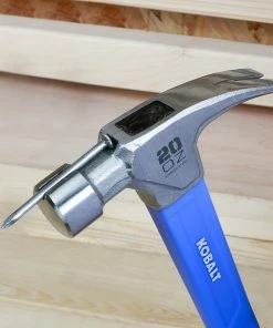 Kobalt Hammers 20-oz Smooth Face Steel Head Fiberglass Claw Hammer -Kobalt Sales Store 42367954 scaled