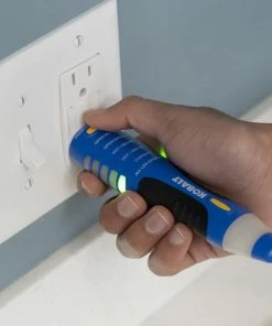 Kobalt Test Meters 250 Amp 1000-Volt Analog Voltage/Continuity Tester Voltage Meter -Kobalt Sales Store 42372994