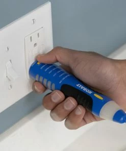 Kobalt Test Meters 250 Amp 1000-Volt Analog Voltage/Continuity Tester Voltage Meter -Kobalt Sales Store 42372996