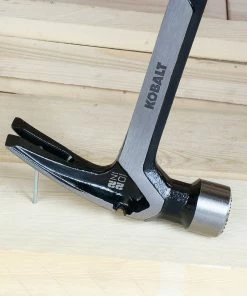 Kobalt Hammers 22-oz Milled Face Steel Head Steel Claw Hammer -Kobalt Sales Store 42381611 scaled