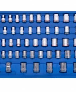 Kobalt Mechanics Tool Sets 250-Piece Standard (SAE) and Metric Combination Polished Chrome Mechanics Tool Set (1/4-in; 3/8-in) -Kobalt Sales Store 42394142 scaled