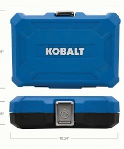 Kobalt Driver Sockets & Sets 42-Piece 3/8-in Drive Set Hex; Torx; Phillips; Flathead Bit Standard (SAE) and Metric Combination Driver Socket Set -Kobalt Sales Store 42455646 scaled